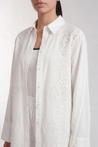 LR-ROSE 2 Skjorta Off white