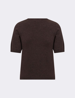 LR-ISMAILA 26 Pullover Mörkbrun
