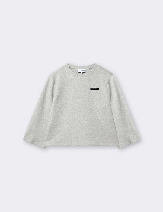 BL-ALONA ART 2 Sweatshirt Ljusgrått