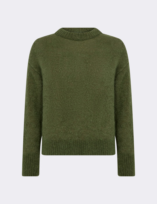 LR-NOREEN 1 Pullover Mörkgrå