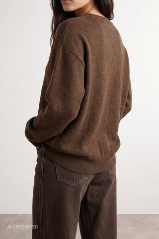 LR-ISMAILA 24 Pullover Brün