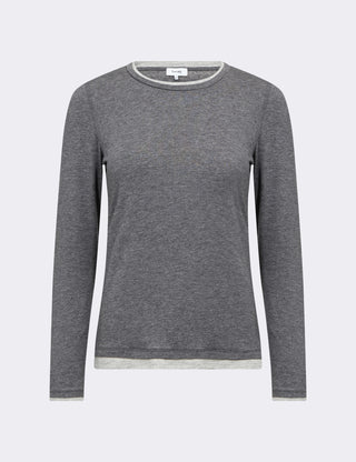 LR-JOSEPHINE 5 T-shirt Mörkgrå