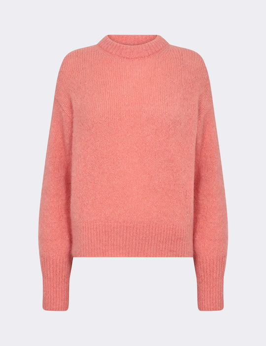 LR-NOREEN 1 Pullover Korall