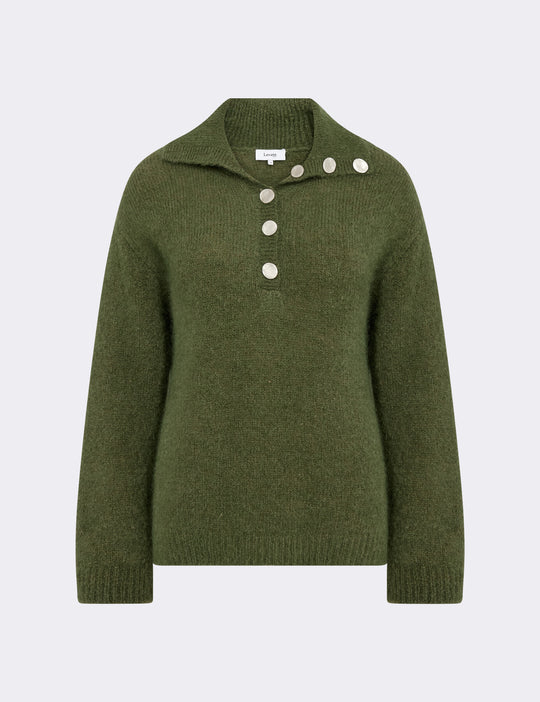 LR-NOREEN 10 Pullover Mörkgrå
