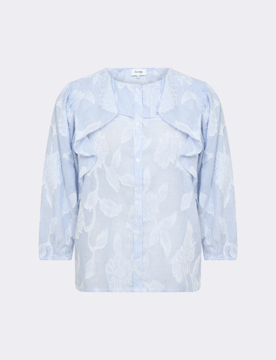 LR-LISA 4 Skjorta Ljusblå