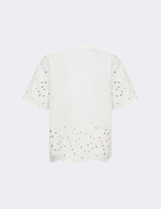 LR-GROLET 8 Skjorta Off white