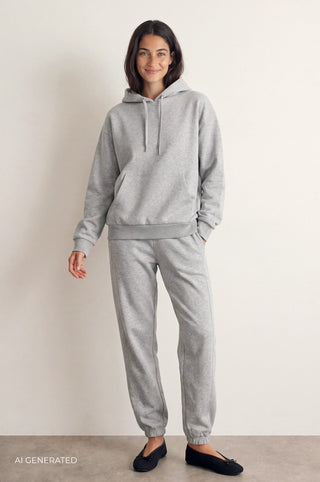 LR-NUKA 21 Sweatshirt Ljusgrått