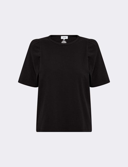 LR-NEDDIE 3 T-shirt Svart