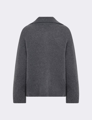 LR-NOREEN 10 Pullover Mörkgrå