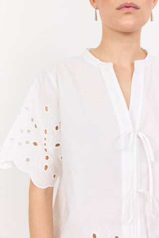LR-GROLET 8 Skjorta Off white