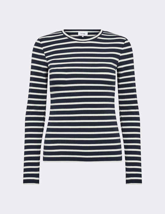 LR-NEDDIE 2 T-shirt mörkblå