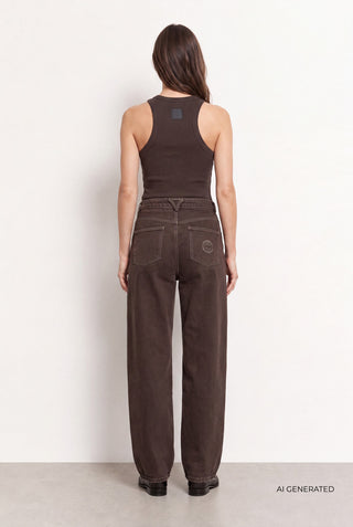LR-KOSA 22 Jeans Brün
