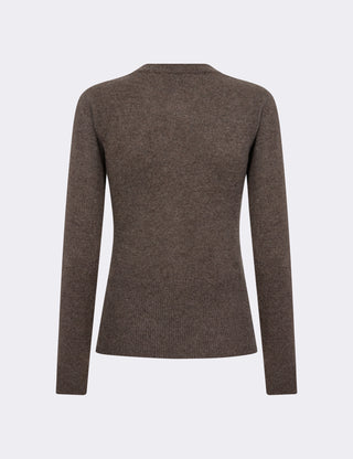 LR-ELOISE 21 Cardigan Mörkbrun