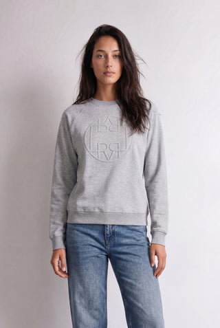 LR-NUKA 11 Sweatshirt Ljusgrått