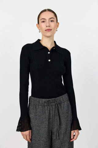 LR-OBI 1 Cardigan Svart