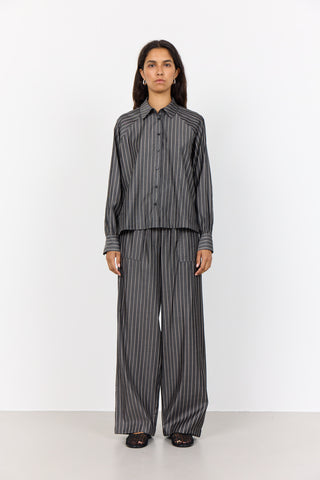 LR-KAYA 1 Skjorta Mörkbrun