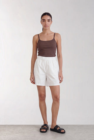 LR-ROSE 3 Shorts Off white