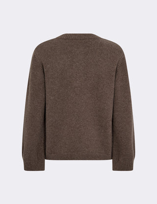 LR-PERLE 9 Cardigan Brün