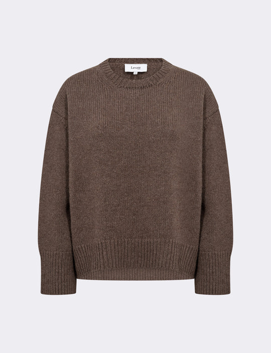 LR-PERLE 1 Pullover Brün