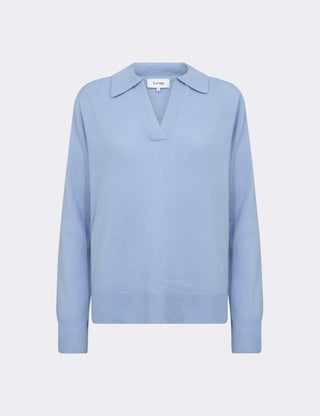 LR-ELOISE 5 Pullover Ljusblå