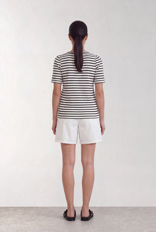 LR-NEDDIE 1 T-shirt Navy