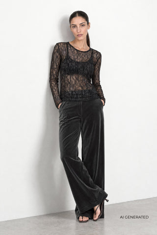 LR-URINA 1 Blus Svart