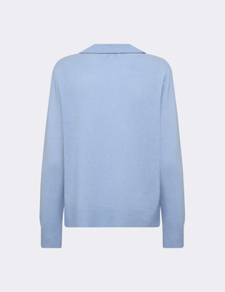 LR-ELOISE 5 Pullover Ljusblå