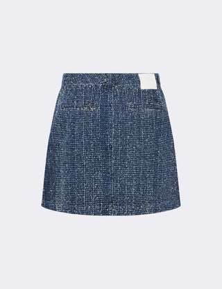 LR-KATE 3 Kjol mörkblå