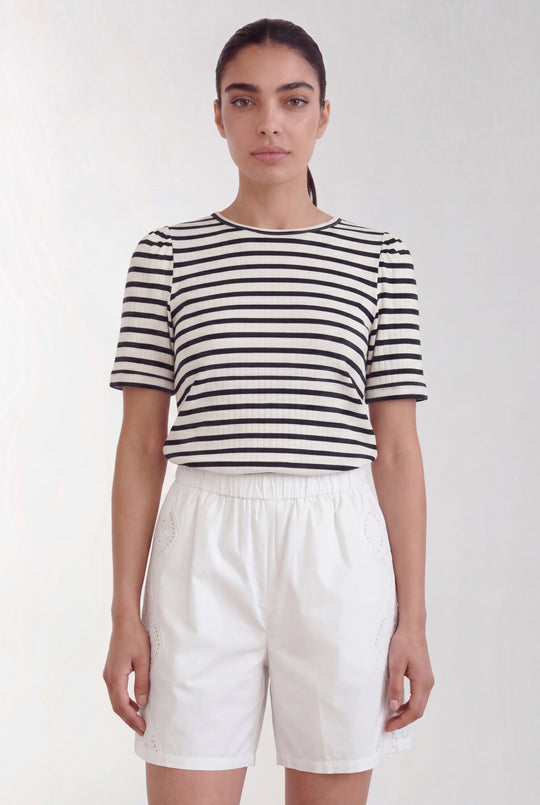 LR-NEDDIE 1 T-shirt Navy