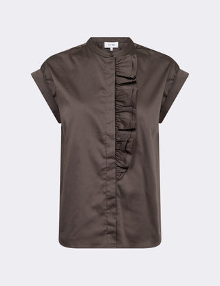 LR-ISLA SOLID 122 Blus Mörkbrun