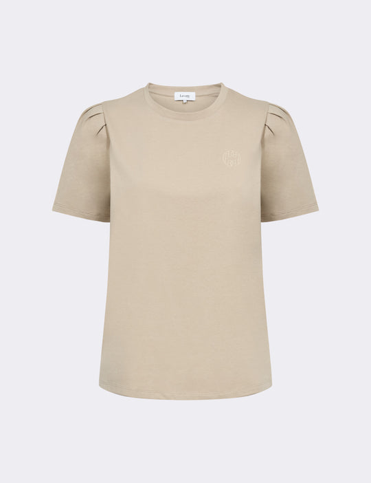 LR-ISOL 1 T-shirt Ljus sand