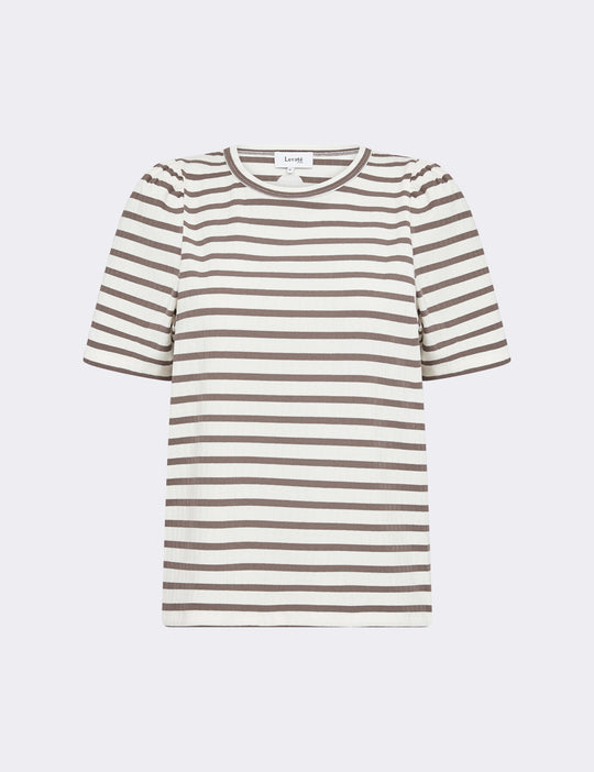 LR-NEDDIE 1 T-shirt Camel