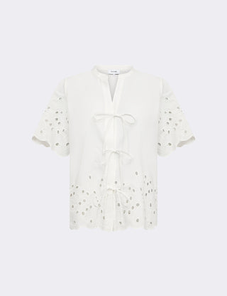 LR-GROLET 8 Skjorta Off white