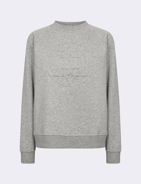 LR-NUKA 11 Sweatshirt Ljusgrått