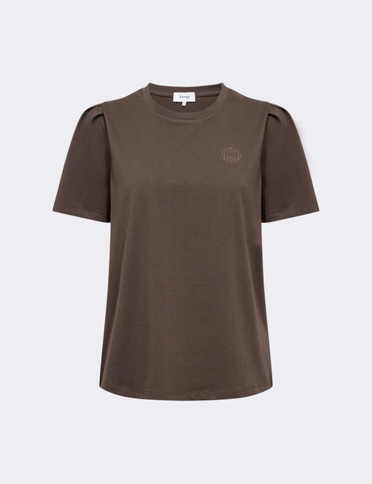 LR-ISOL 1 T-shirt Mörkbrun