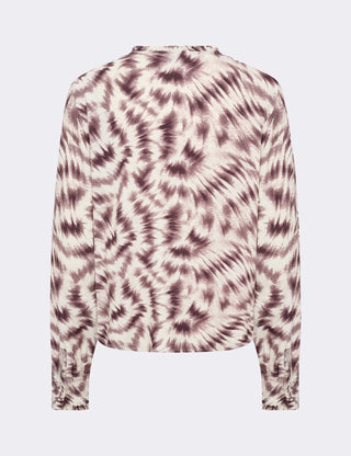 LR-NERISSA 3 Blus Bordeaux