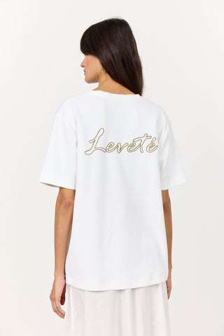 LR-KIS 8 T-shirt Vit