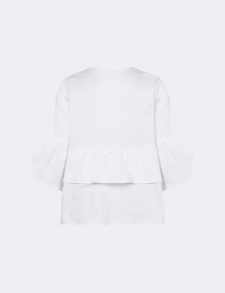 LR-ISLA SOLID 148 Blus Vit