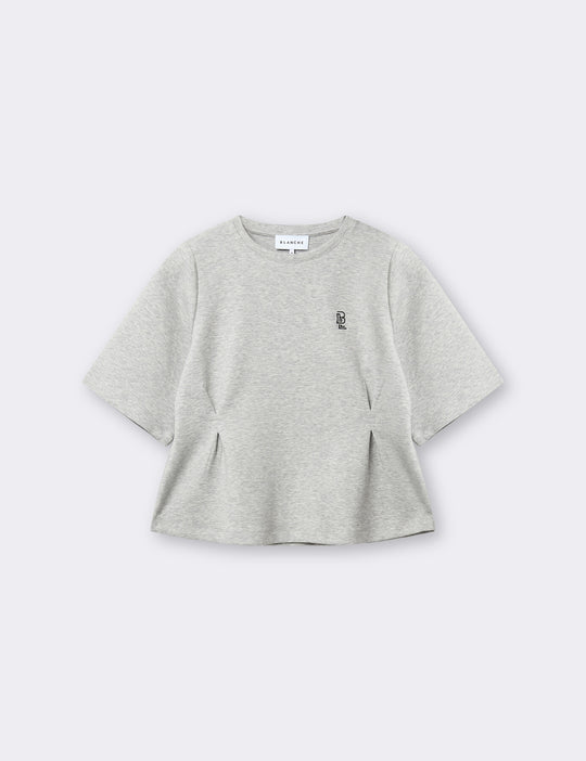 BL-ALONA ART 3 T-shirt Ljusgrått