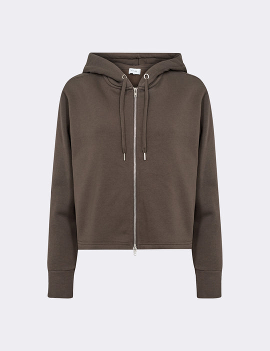 LR-NUKA 9 Sweatshirt Mörkbrun