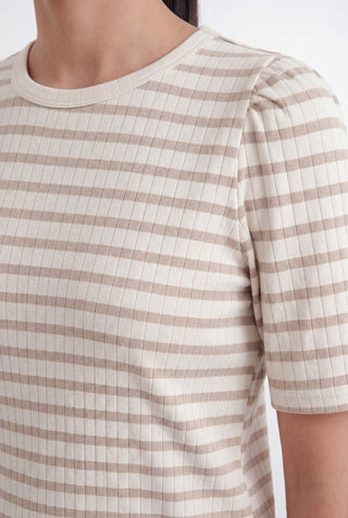 LR-NEDDIE 1 T-shirt Sand