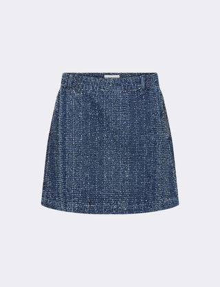 LR-KATE 3 Kjol mörkblå