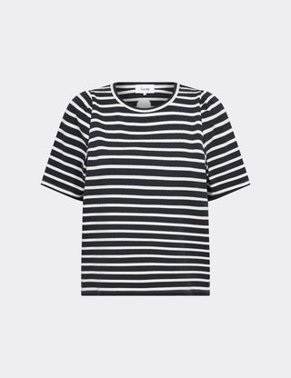LR-NEDDIE 1 T-shirt mörkblå