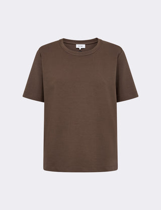 LR-KIS 1 T-shirt Mörkbrun