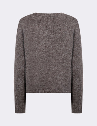 LR-TOGA 1 Pullover Mörkbrun