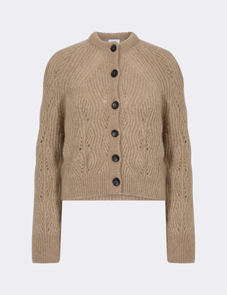 LR-NOREEN 15 Cardigan Sand