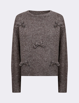 LR-TOGA 1 Pullover Mörkbrun