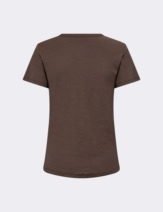 LR-ANY 2 T-shirt Mörkbrun