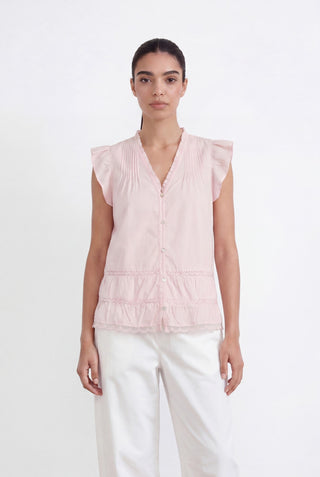 LR-ROSY 2 Blus Lyseröd