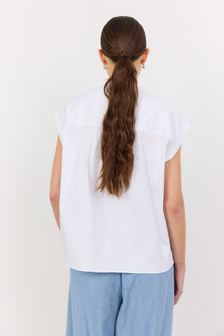 LR-ISLA SOLID 122 Blus Vit